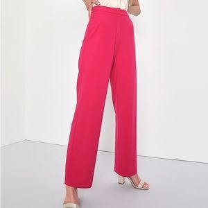 Hot Pink Wide Leg Trousers